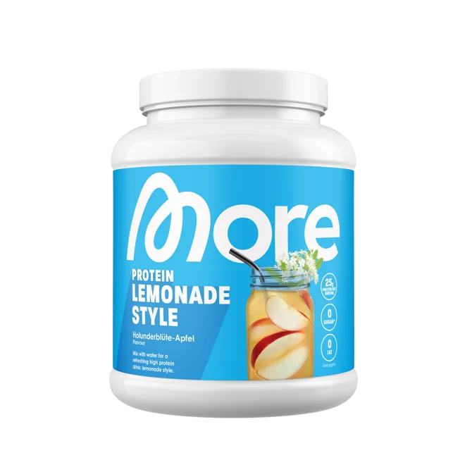 More Clear Protein „Lemonade Style Holunderblüte-Apfel“