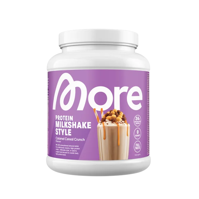 More Protein „Milkshake Style Caramel Cereal Crunch“