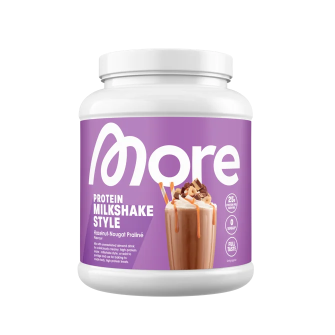 More Protein „Milkshake Style Hazelnut Nougat Praliné“