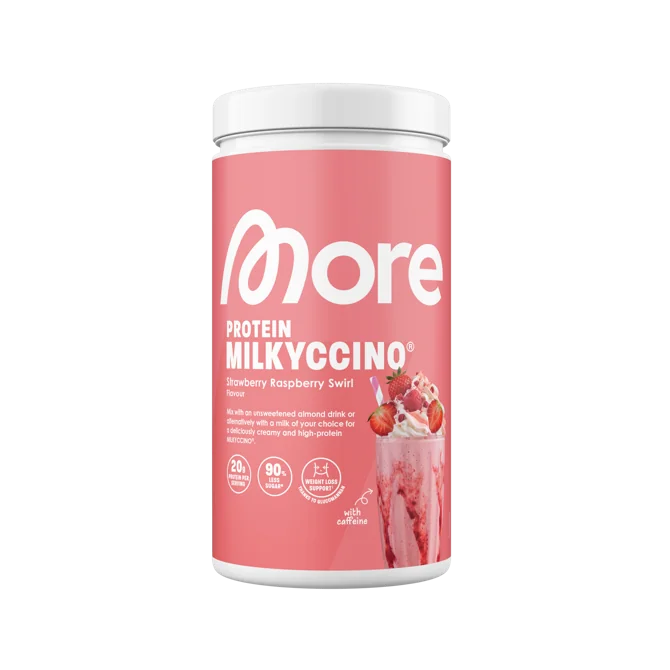 More Protein Milkyccino® „Strawberry Raspberry Swirl“