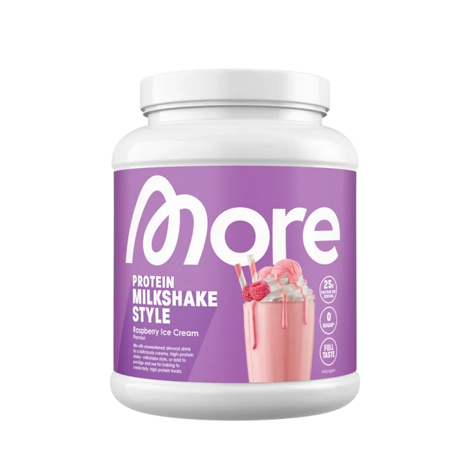 More Protein „Milkshake Style Raspberry Ice Cream“