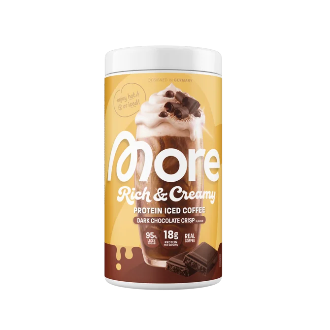 More Rich & Creamy Protein Iced Coffee „Dark Chocolate Crisp“