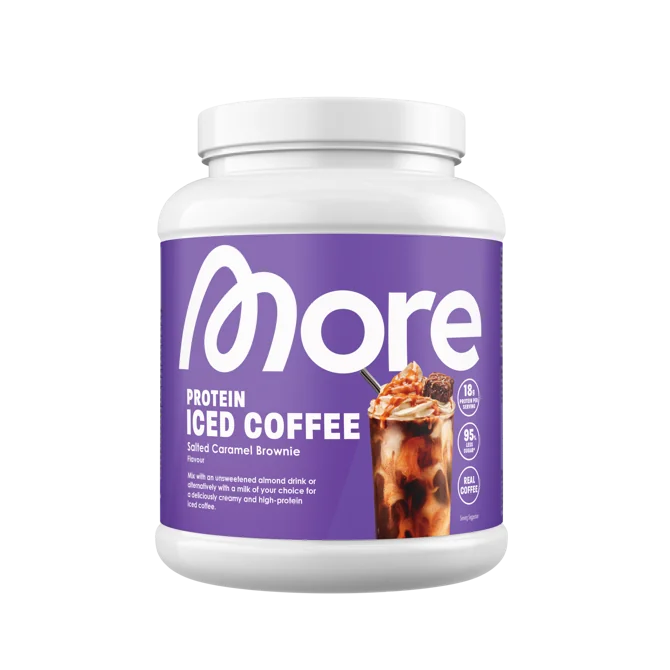 Protein Iced Coffee „Salted Caramel Brownie“